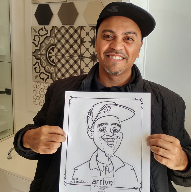 Event Caricature of Man