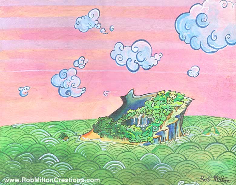 JeJu Island Illustration