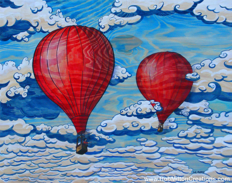 Love is Where the Wind Blows Illustration